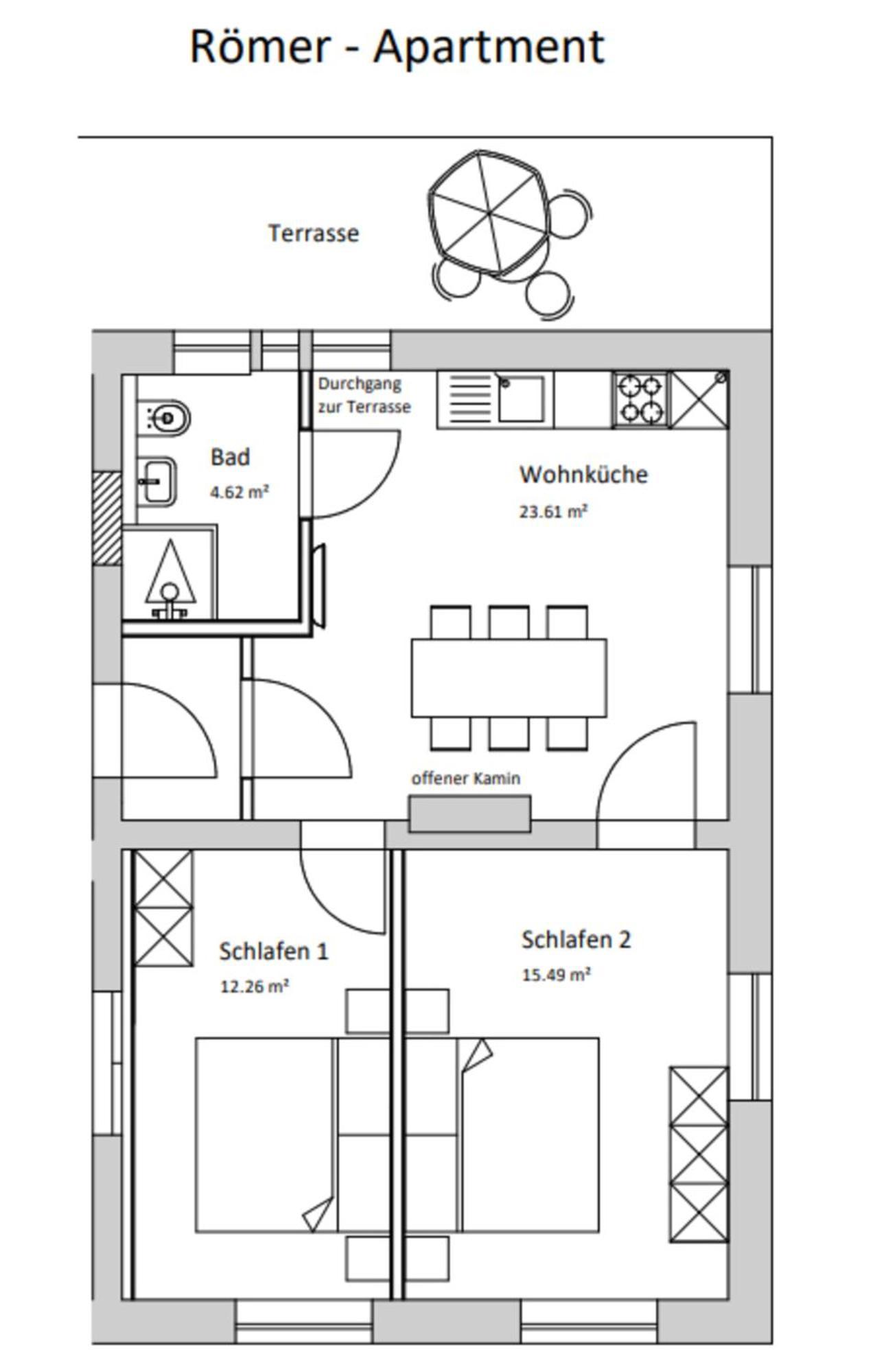 Roemer-Apartment Im Herenhaus Rheinblick 크산텐 외부 사진